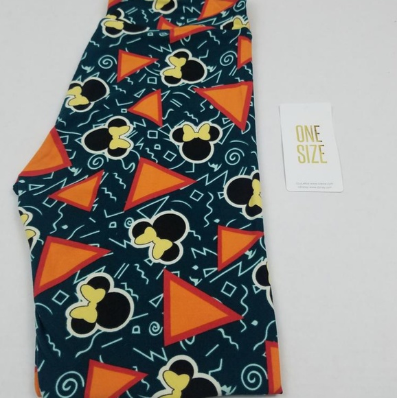 LuLaRoe Pants - Super fun 90's style minnie mouse lulatoe leggings
